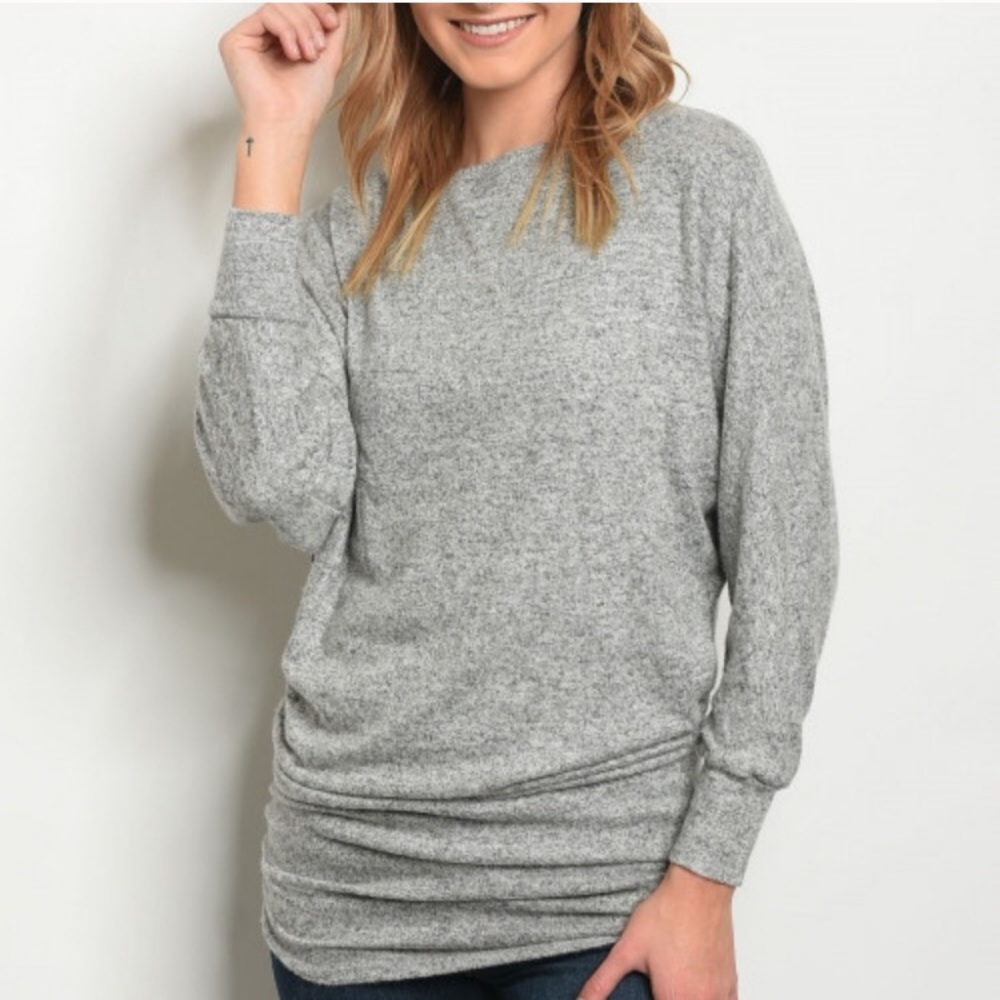 ‼️ 2 Left ‼️ Softest Oversized Long Sleeve Tunic